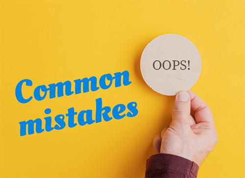 Common Mistakes