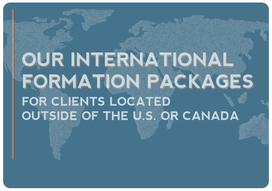 international business formation packages