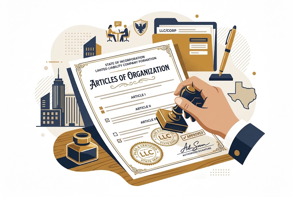 LLC Articles of Org Graphic