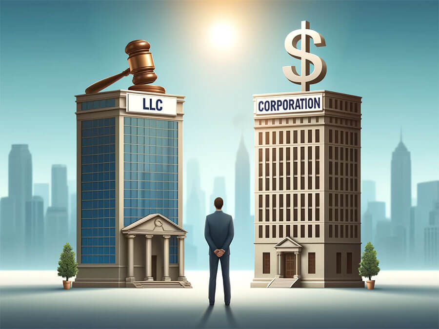 is an llc a corporation