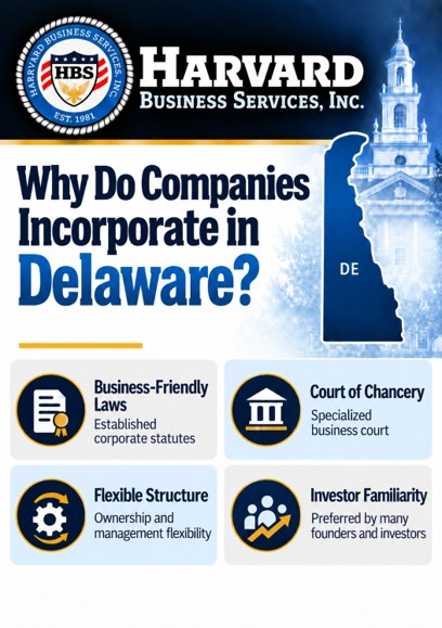 Why Companies Incorporate In Delaware