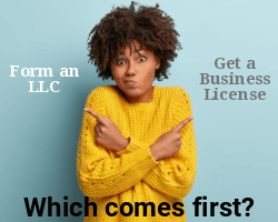  licence commerciale ou llc d'abord?